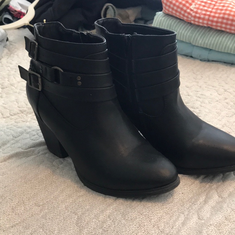 Black booties